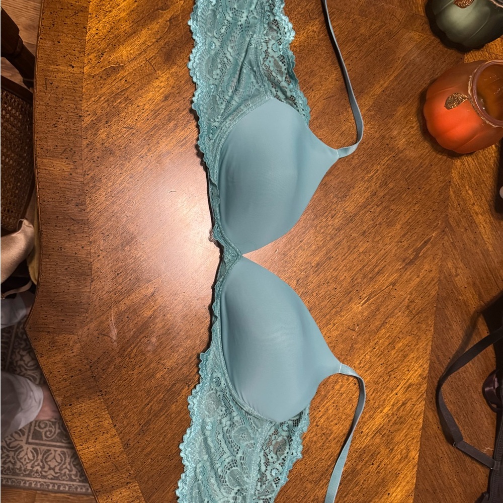 Adore Me Teal Bra
